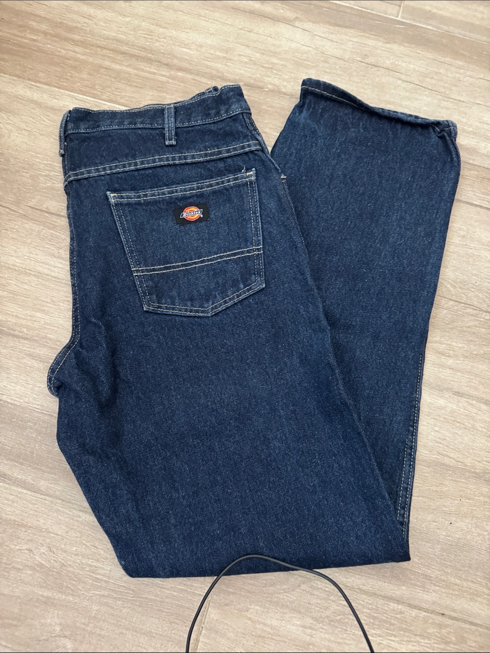 Dickies Men’s Indigo Relaxed Straight Jeans 34x34